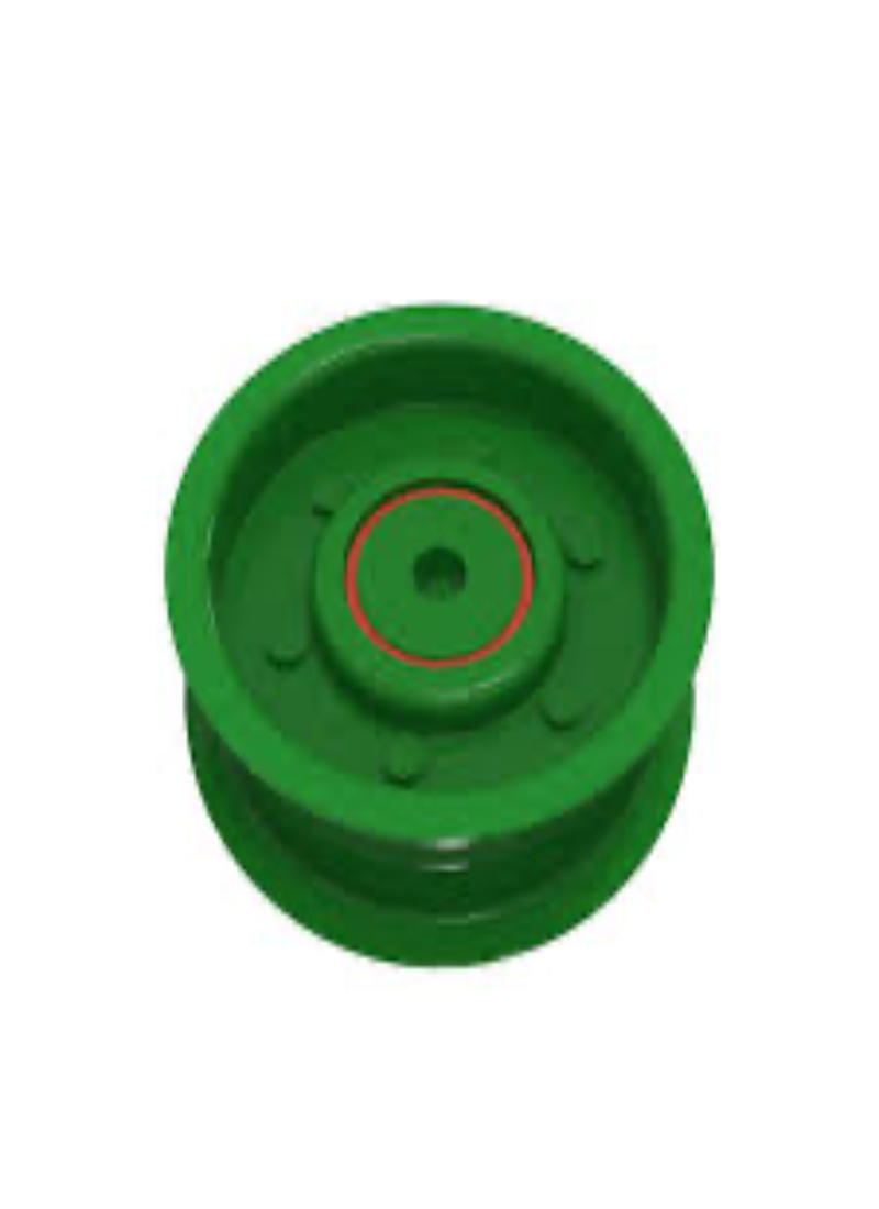 Rotary Screen Pulley Fits John Deere- AH140497 (Aftermarket)